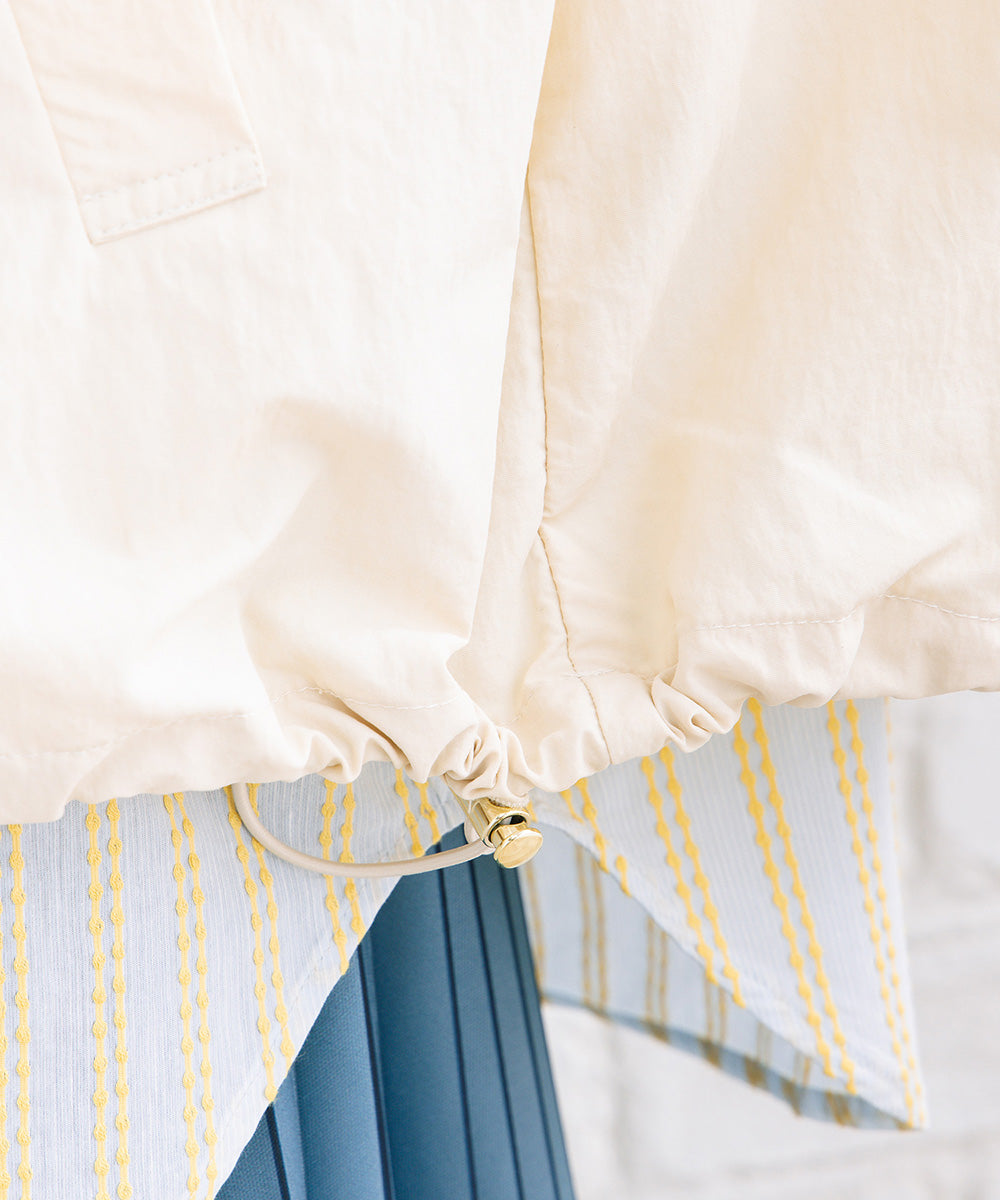 FONTLAB ナイロンタフタジップブルゾン