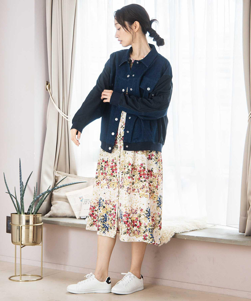 FONTLAB デニムコンビMA-1