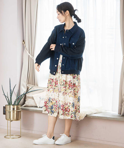 FONTLAB デニムコンビMA-1