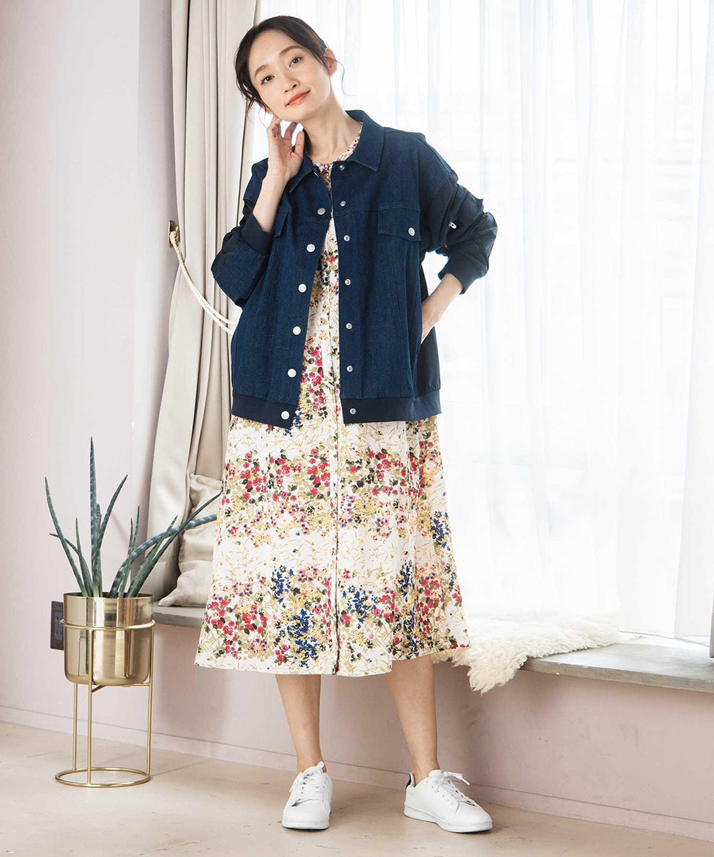 FONTLAB デニムコンビMA-1