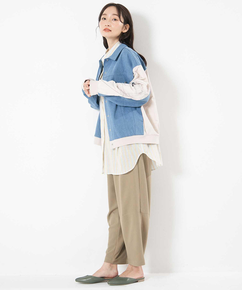 FONTLAB デニムコンビMA-1