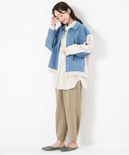 FONTLAB デニムコンビMA-1