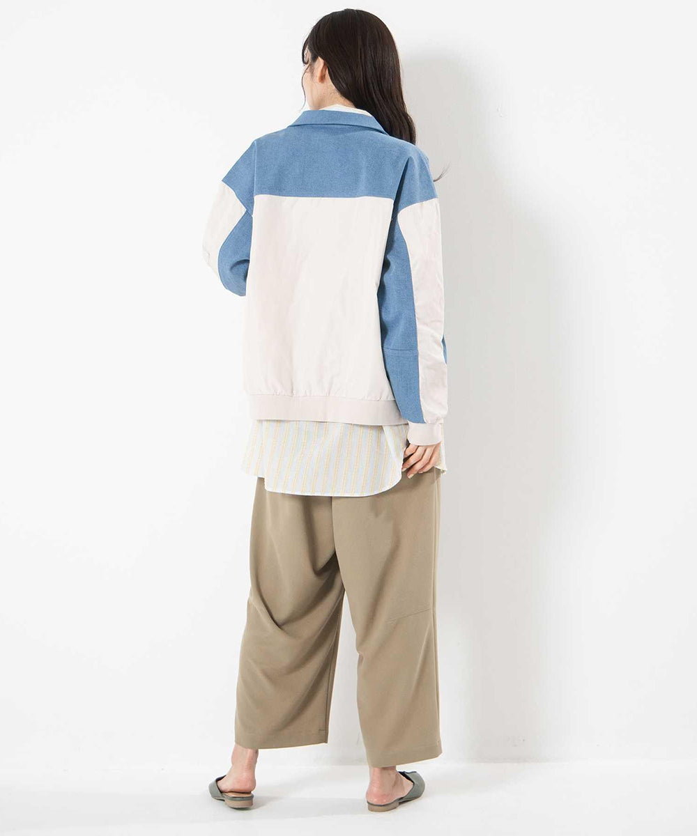 FONTLAB デニムコンビMA-1