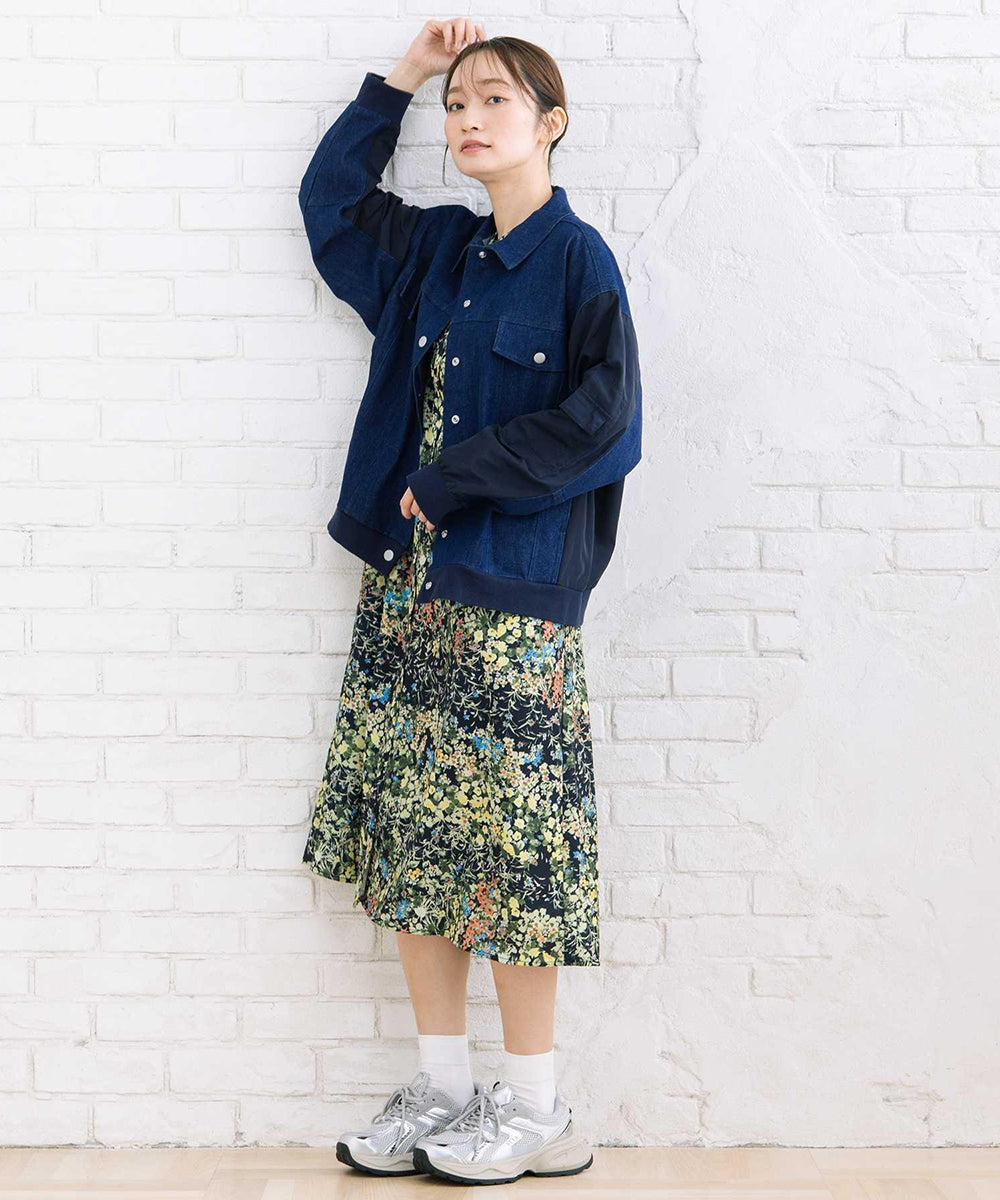 FONTLAB デニムコンビMA-1