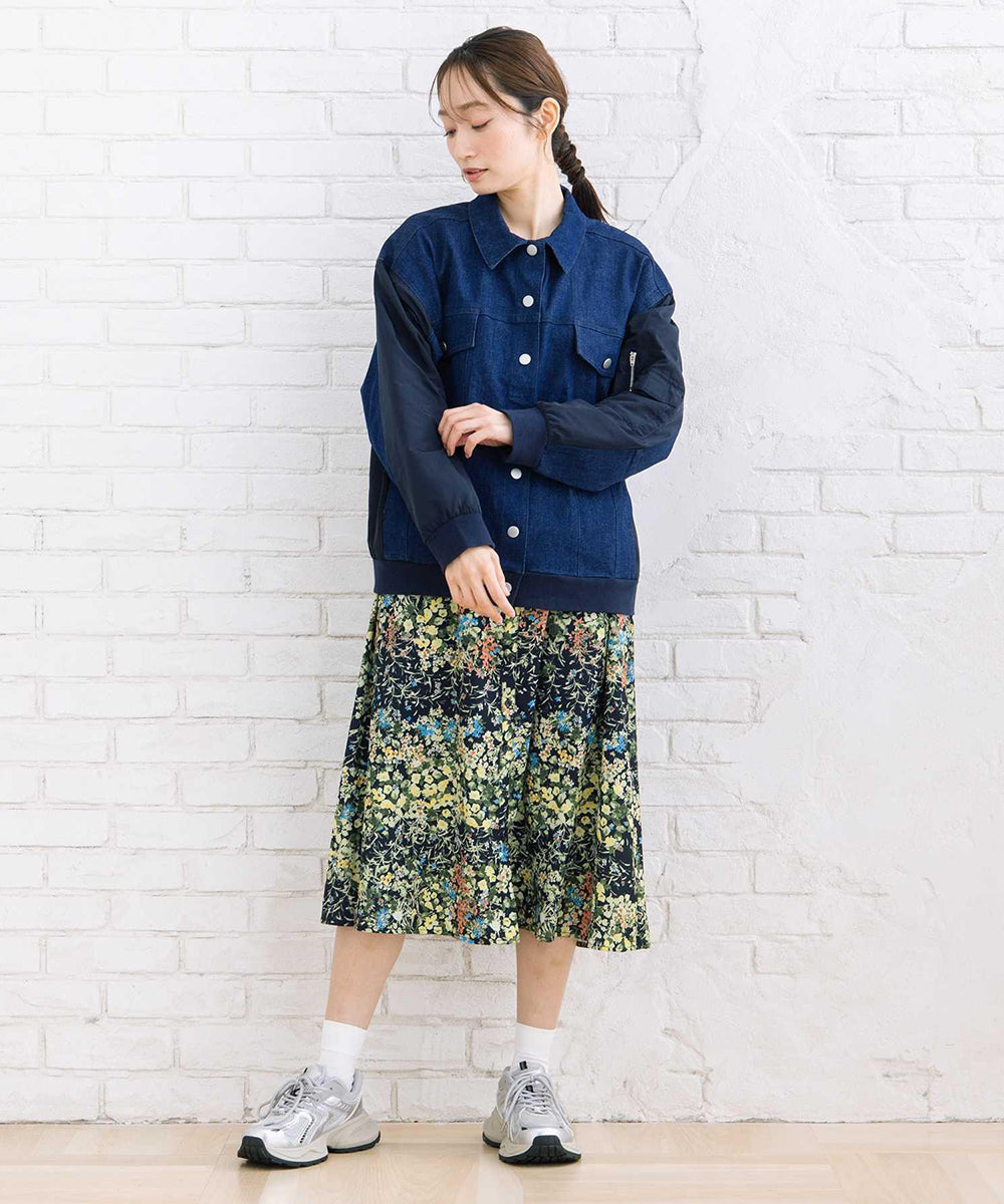 FONTLAB デニムコンビMA-1