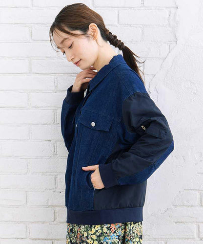 FONTLAB デニムコンビMA-1