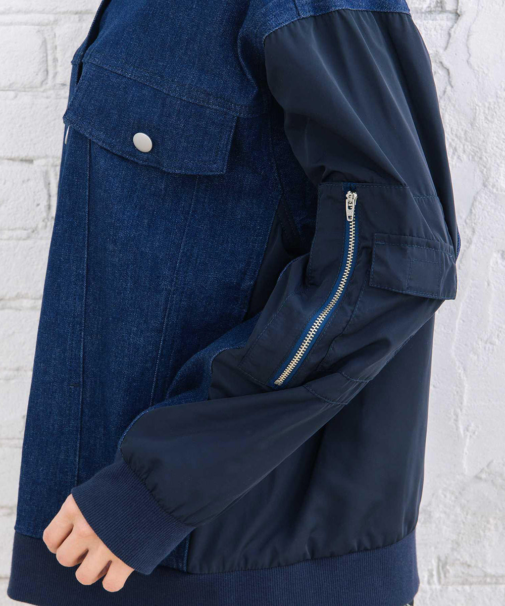 FONTLAB デニムコンビMA-1