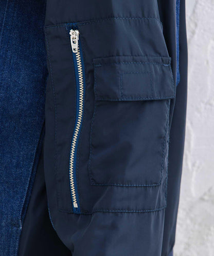 FONTLAB デニムコンビMA-1