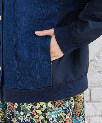 FONTLAB デニムコンビMA-1