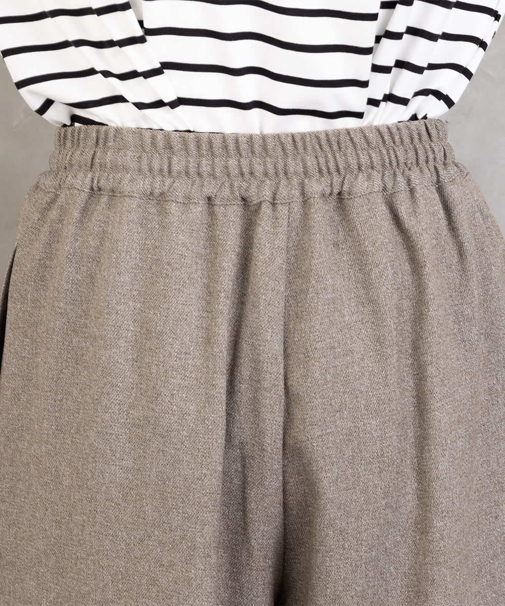 FONTLAB モックツイストクロスジレ×ワイドパンツセットアップ