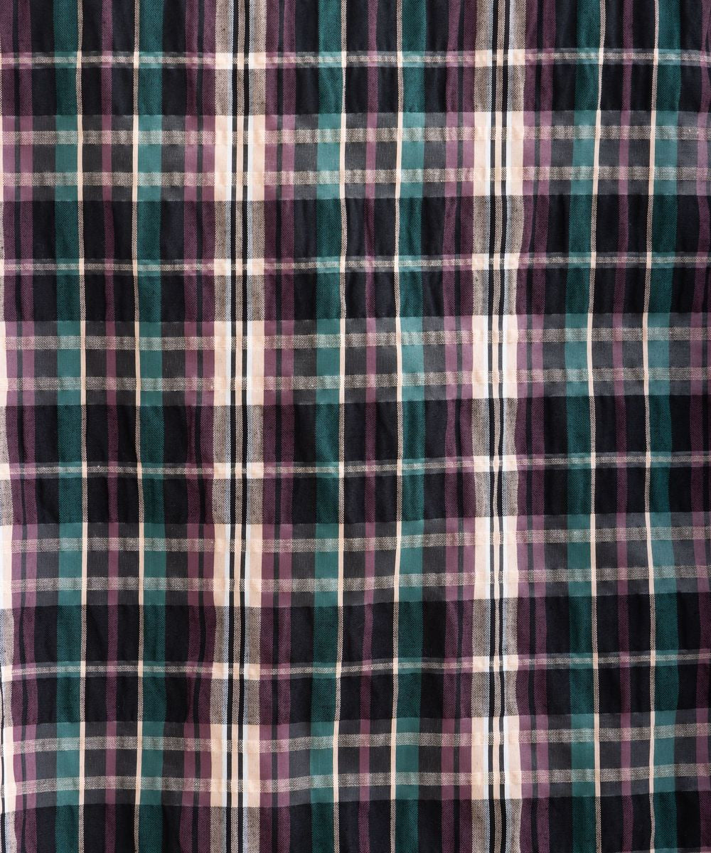 ワッシャーチェックチュニック