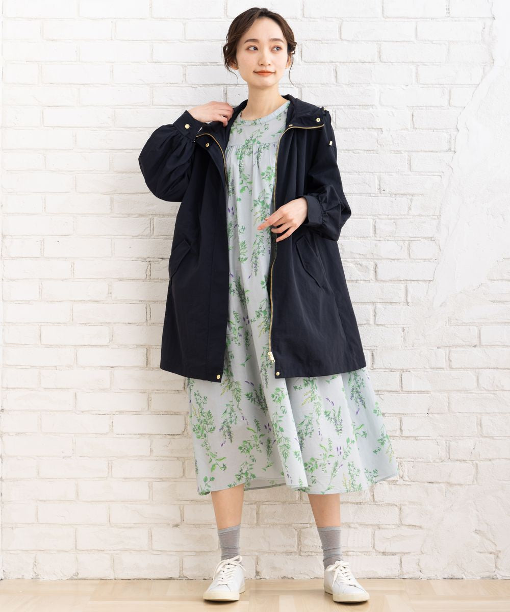 ハーブプリントワンピース