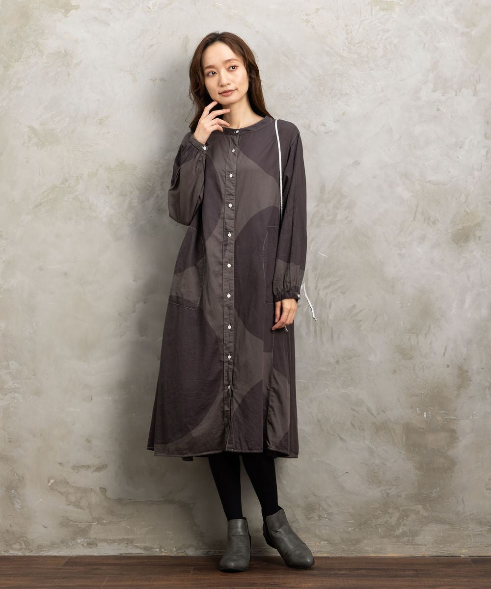 コードコットンメガドットワンピース