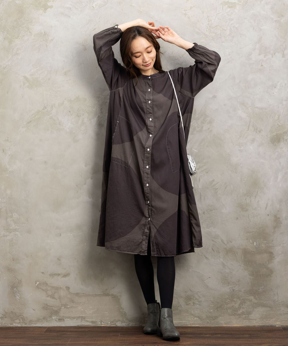 コードコットンメガドットワンピース