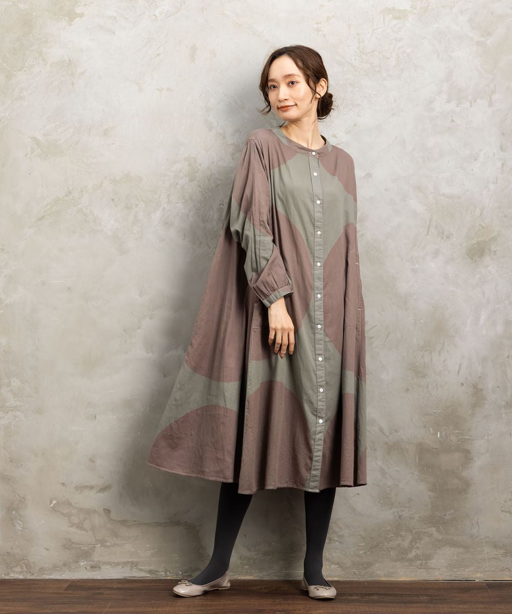 コードコットンメガドットワンピース