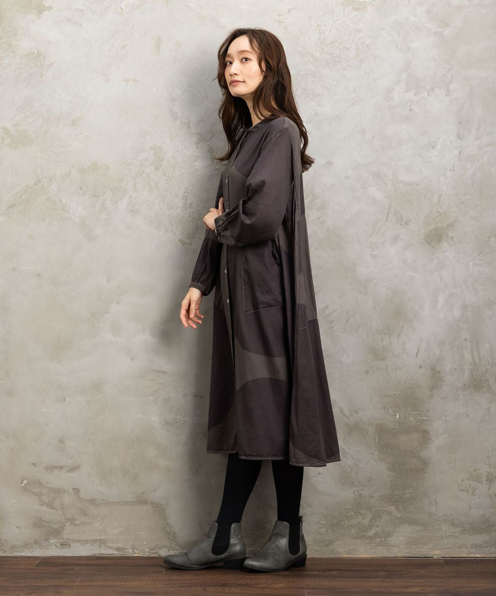 コードコットンメガドットワンピース