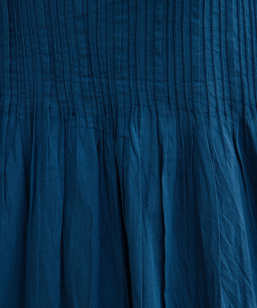 INDESIGN 【オーガニックコットン】ピンタックノースリーブワンピース