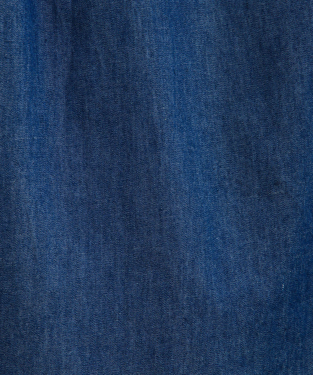 INDESIGN ハンドスモッキングデニムチュニック