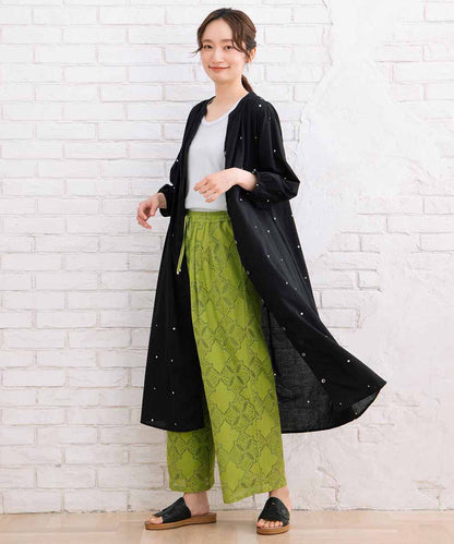 21号(6L～) INDESIGN プリント＆シャイニードットワンピース