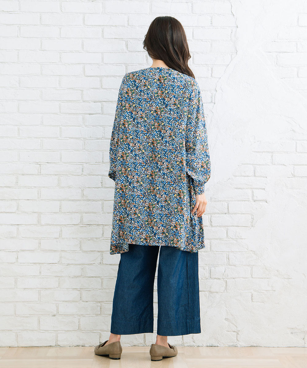 21号(6L～) フラワープリントチュニック