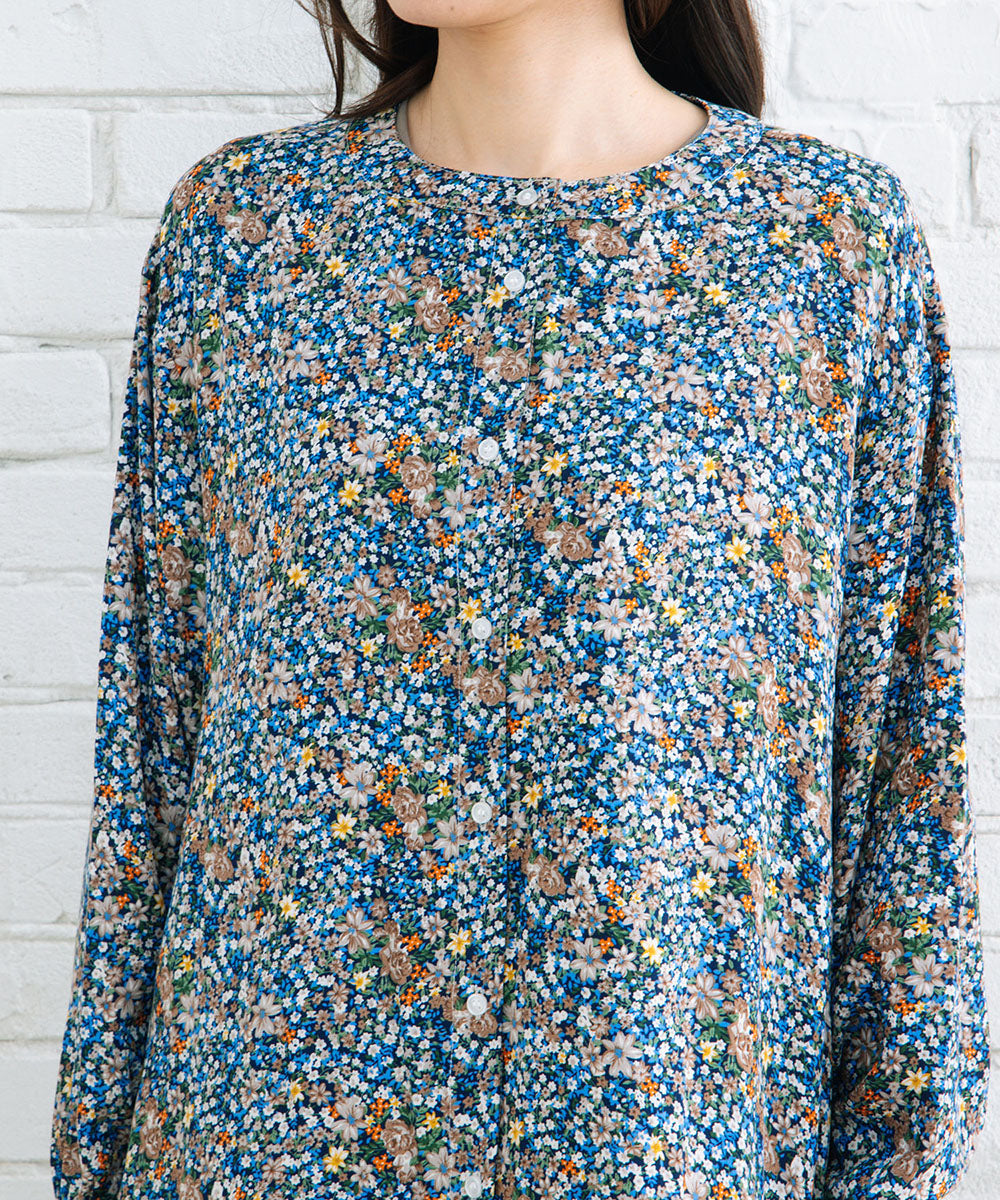 21号(6L～) フラワープリントチュニック