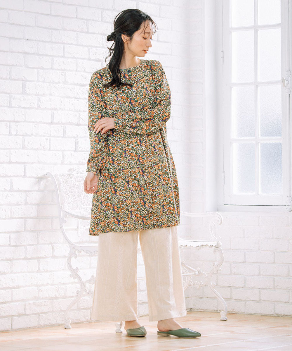 21号(6L～) フラワープリントチュニック