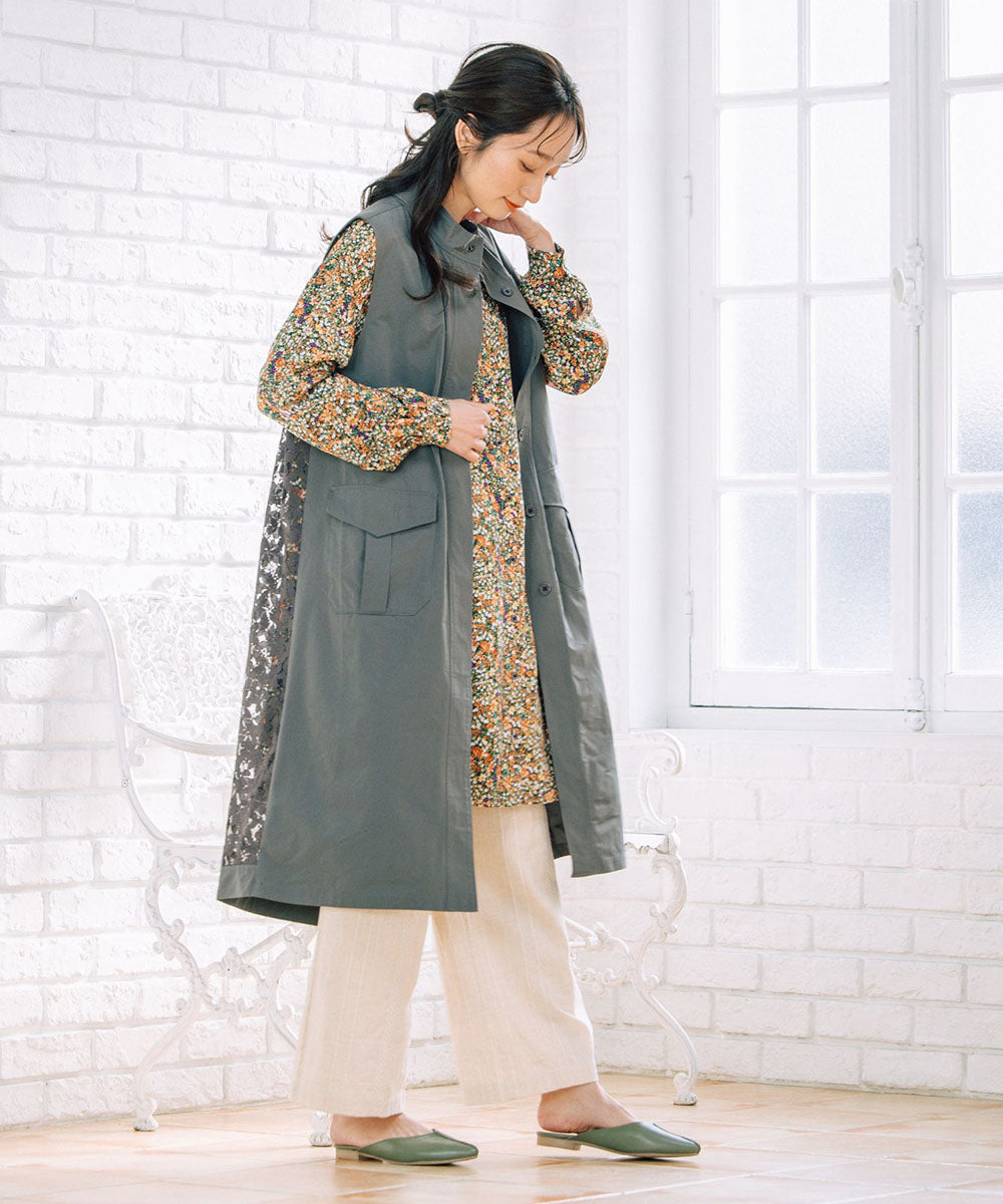 21号(6L～) フラワープリントチュニック