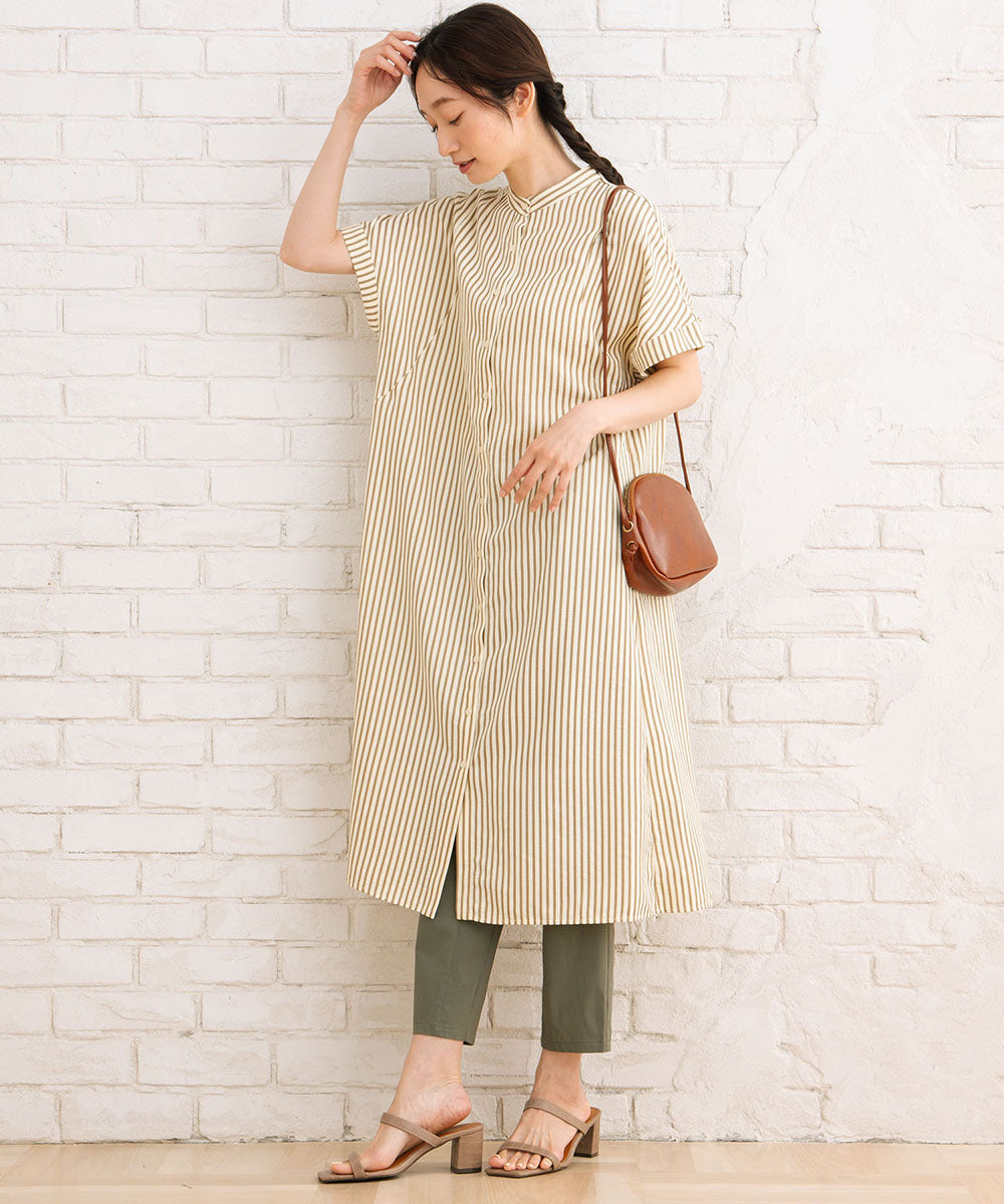 FONTLAB ドビーストライプサッカーワンピース