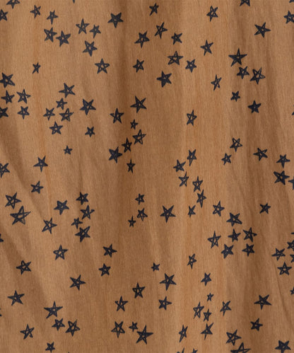 21号(6L～) パウダーサテンスタープリントワンピース