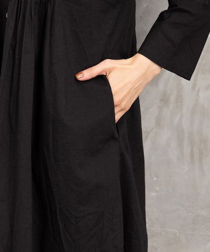 INDESIGN ビーズラインピンタックワンピース