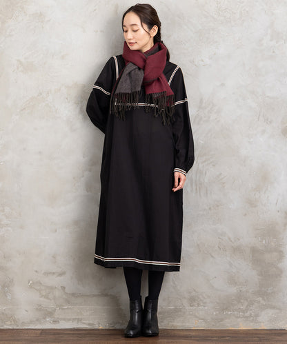 INDESIGN コードエンブロイダリーカフタンワンピース