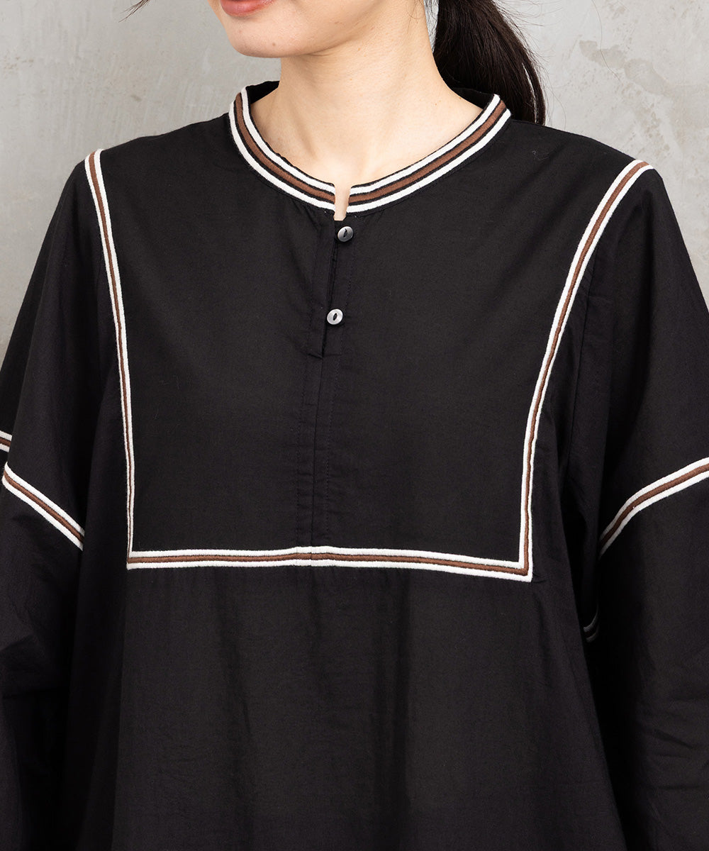 INDESIGN コードエンブロイダリーカフタンワンピース