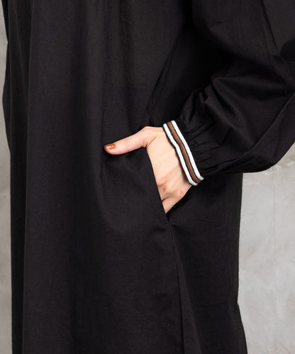 INDESIGN コードエンブロイダリーカフタンワンピース