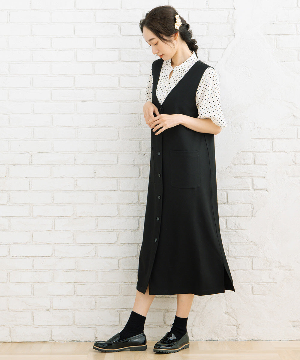 21号(6L～) FONTLAB 2WAYジレ×ジャンパースカート