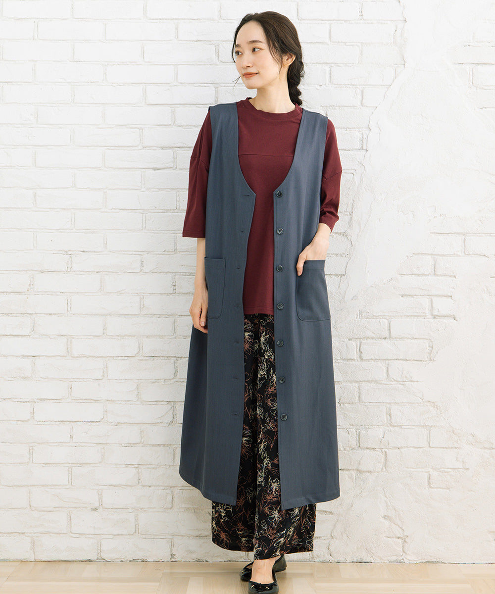 21号(6L～) FONTLAB 2WAYジレ×ジャンパースカート