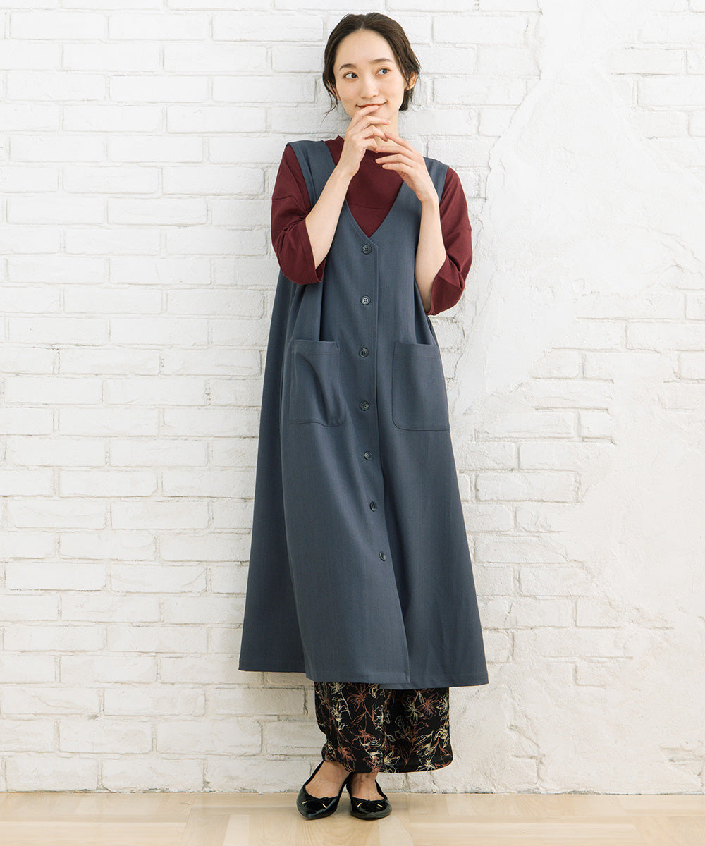 21号(6L～) FONTLAB 2WAYジレ×ジャンパースカート