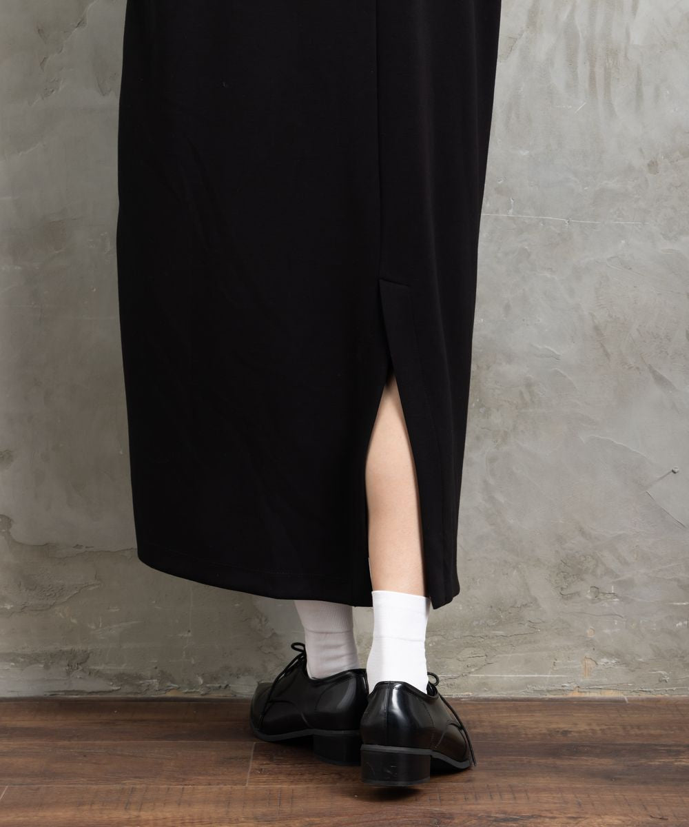 21号(6L～) MAT FASHION 箔プリントダンボールワンピース