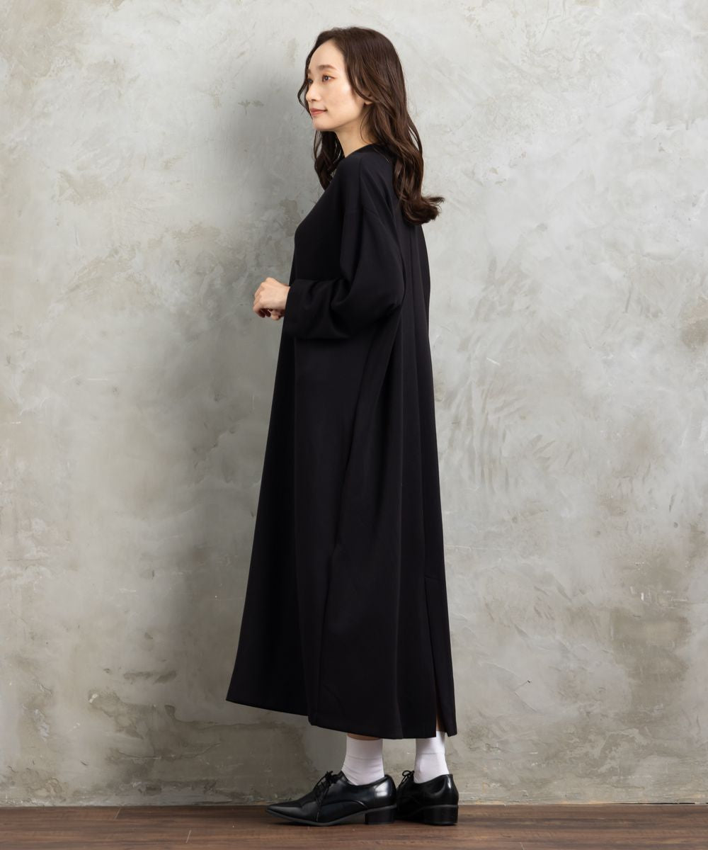 21号(6L～) MAT FASHION 箔プリントダンボールワンピース