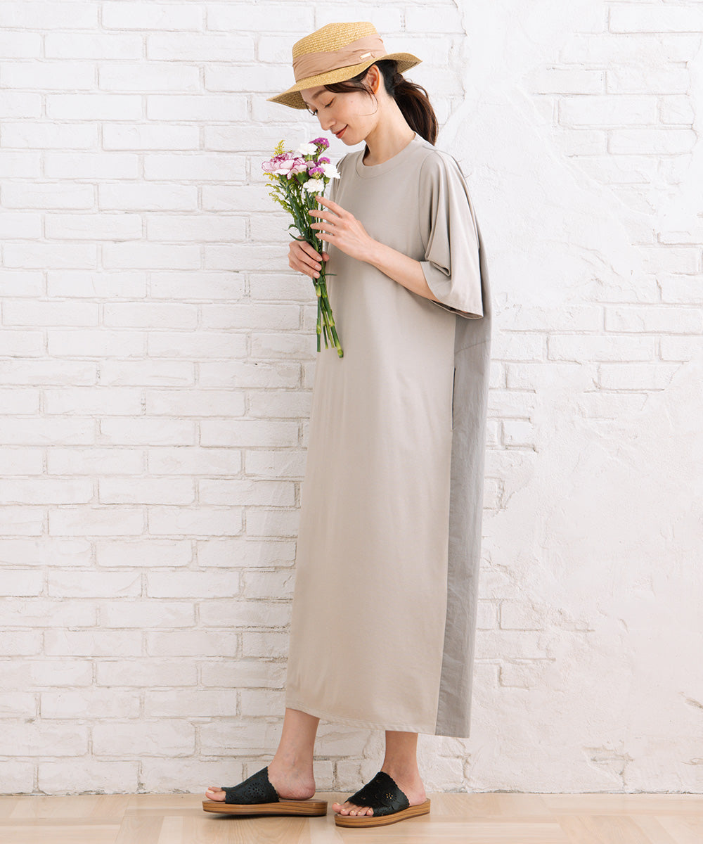 LIYOCA [30th]布帛ドッキングワンピース