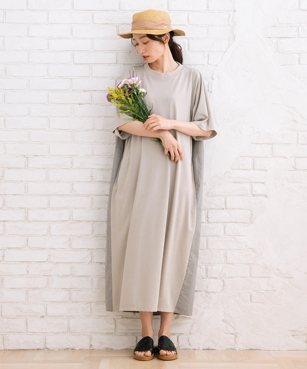 LIYOCA [30th]布帛ドッキングワンピース