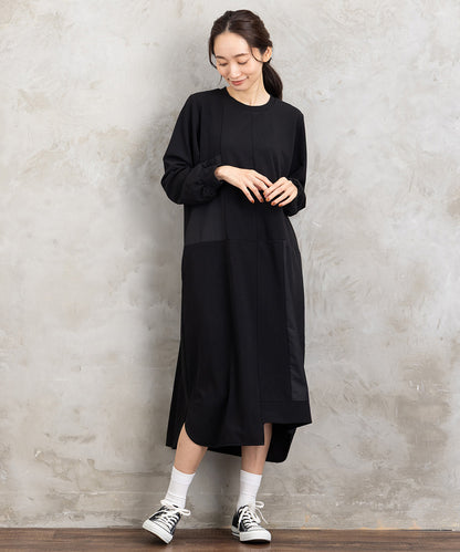 FONTLAB 異素材コンビアシメワンピース