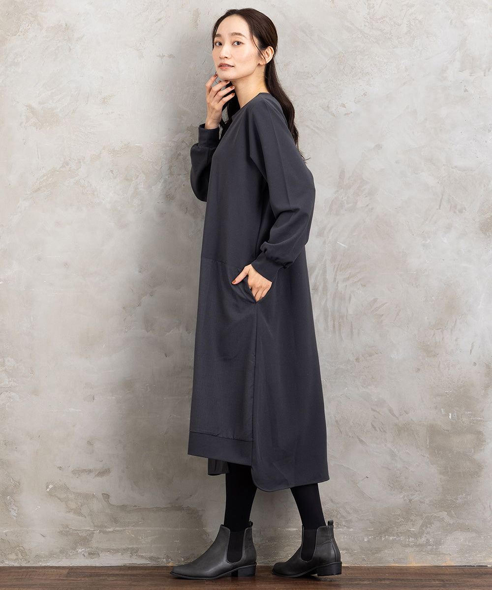 FONTLAB 異素材コンビアシメワンピース