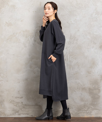 FONTLAB 異素材コンビアシメワンピース