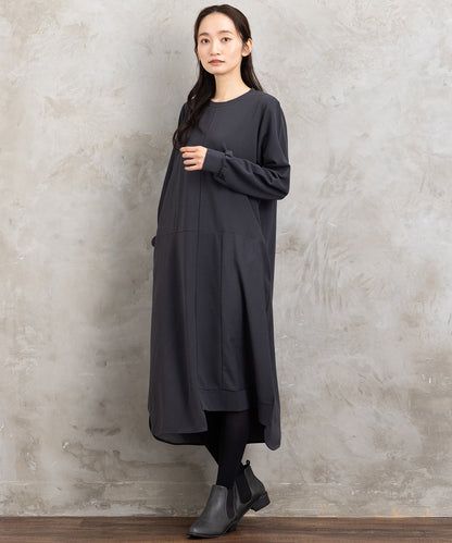 FONTLAB 異素材コンビアシメワンピース