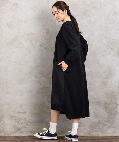 FONTLAB 異素材コンビアシメワンピース