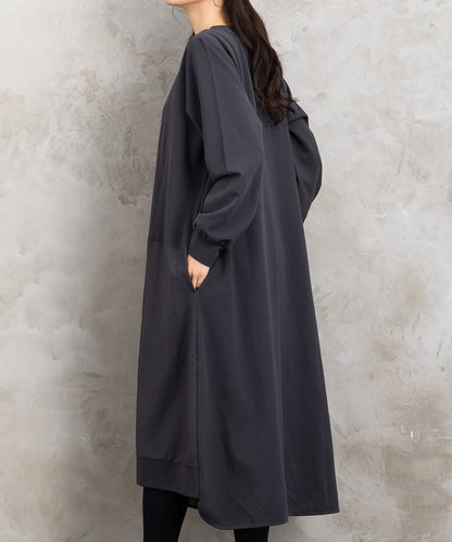 FONTLAB 異素材コンビアシメワンピース