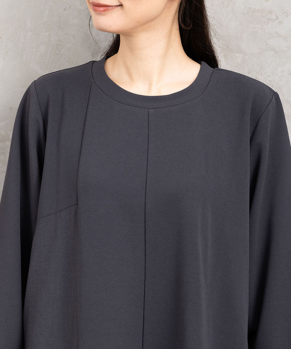 FONTLAB 異素材コンビアシメワンピース