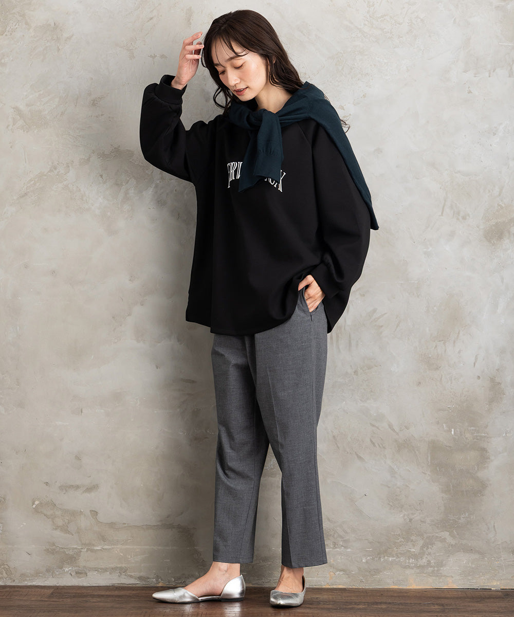 クルーネックカーディガン