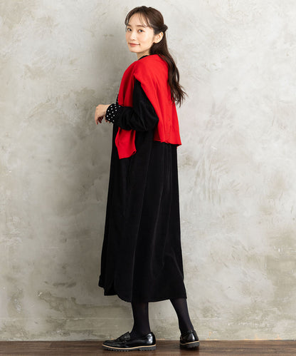 クルーネックカーディガン