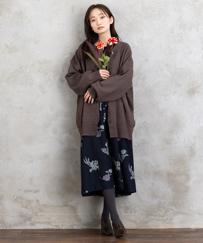 クルーネックカーディガン【先行予約】